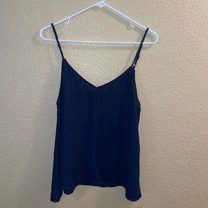 Blue Adjustable Tank Top